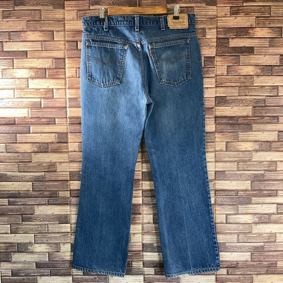 Vintage Mens Levi’s 20517-0217 Saddleman Jeans Orange Tab Made in USA 36x30 - Picture 2 of 10